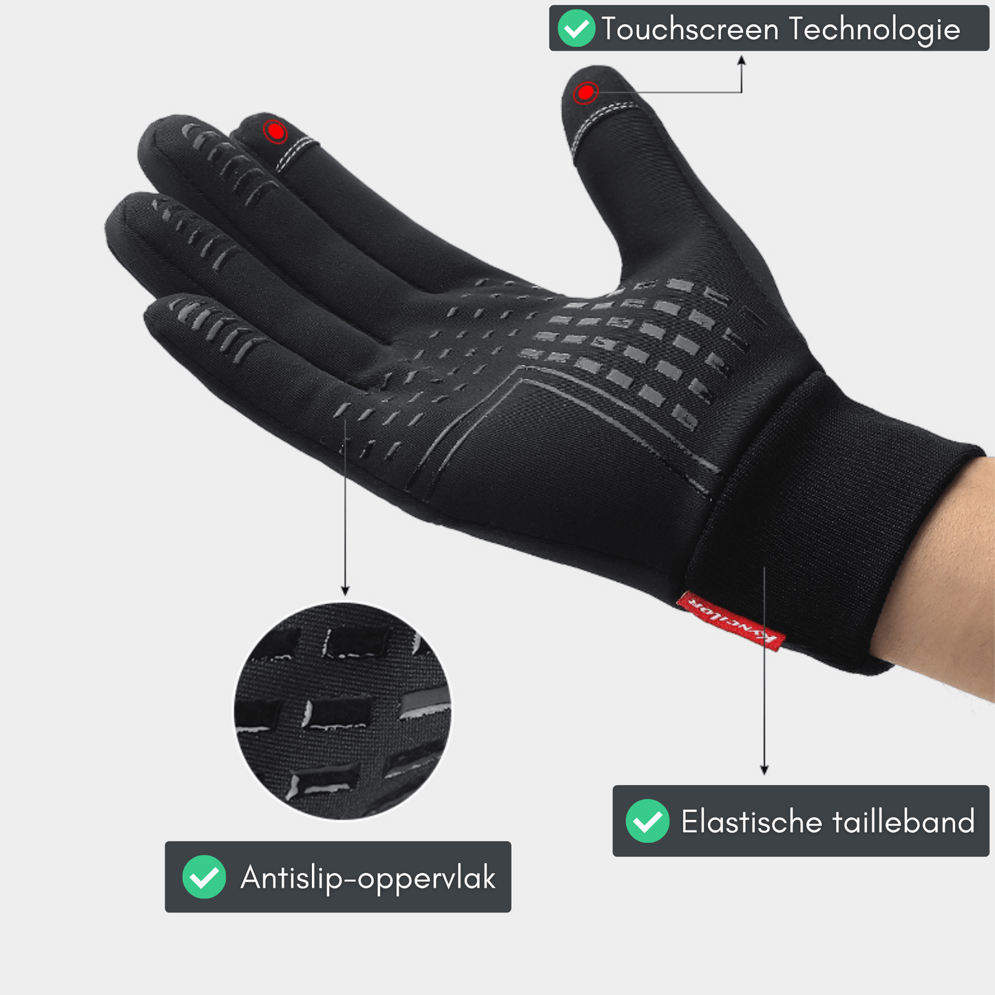 BikeHeroes® Fietshandschoenen – met ThermoPro-technologie