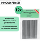 Spaakreflector-Set (12 Stuks)